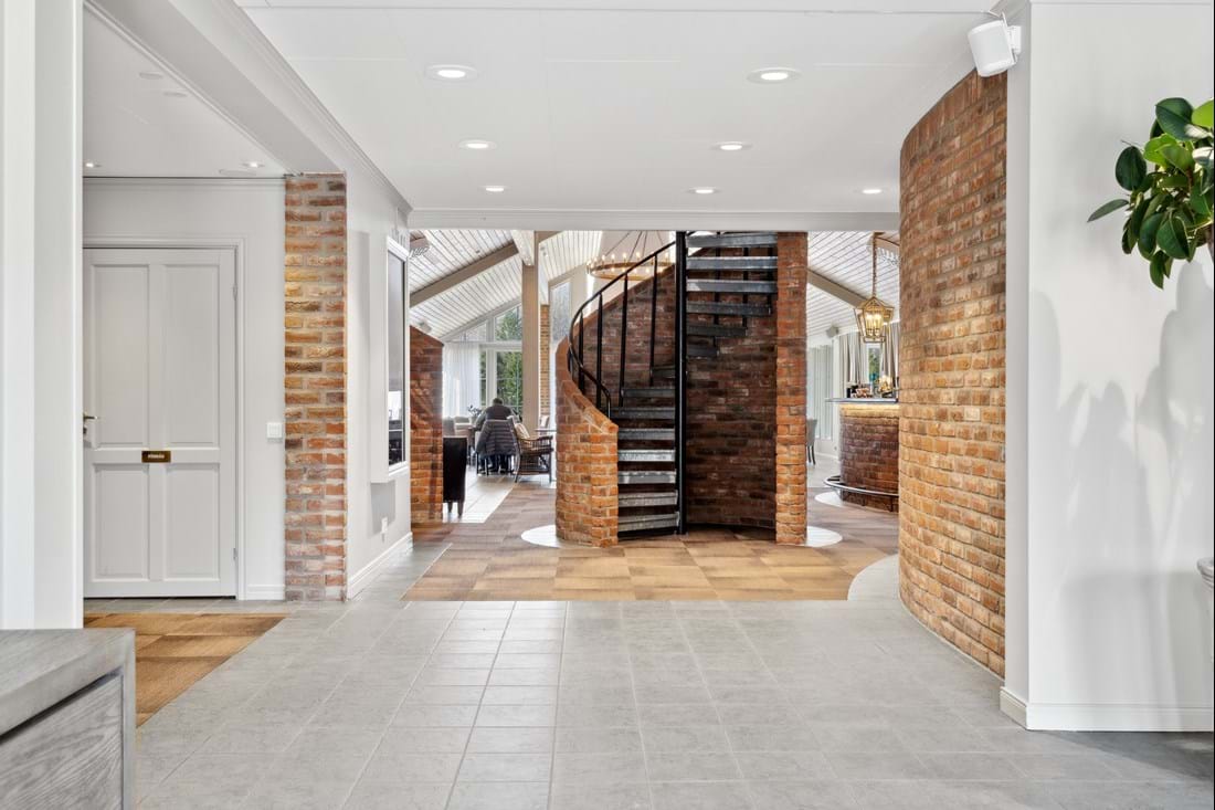 Kallfors klubbhus entré